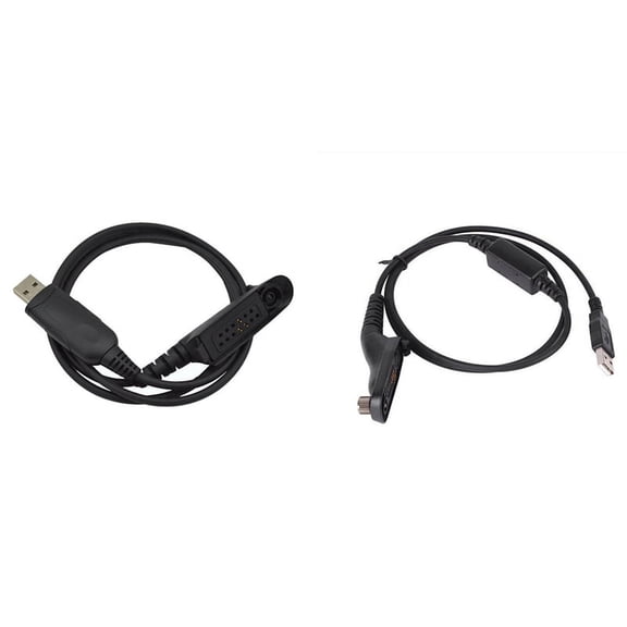 USB Programming Cable Radio HT750 HT1250 PRO5150 GP328 GP340 & USB Programming Cable Cord Lead Radio XPR XIR DP APX Series Walkie Talkie L Type Plug