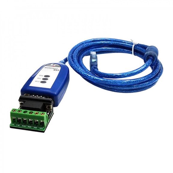 USB to RS485/422 Serial Cable, Anti-Interference Communication Serial Converter with ESD Short-Circuit Protection, Industrial Grade USB2.0 to DB9 Adapter