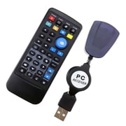 USB Receiver Keyboard Controller Media Remote Control for Laptop PC Remote Center
