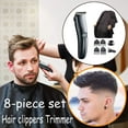 USB Rechargable Hair Clipper Powerful Cutting Machine Shampoo Cape Set
