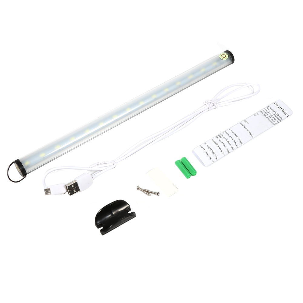 USBRechargeable 15LED Touch Switch Night Light — Adjustable