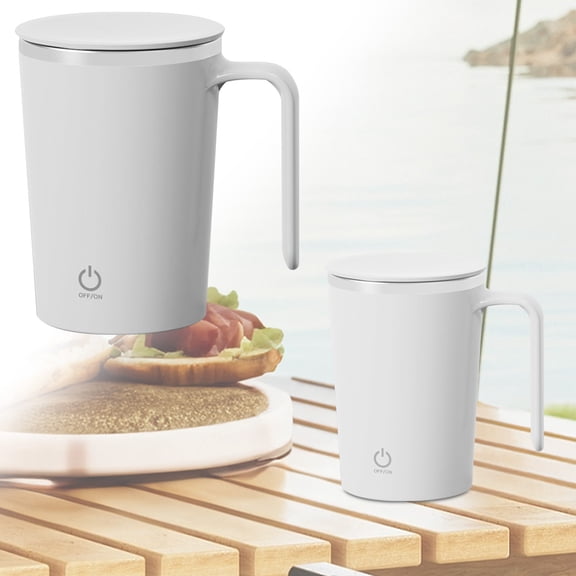 USB Rechargeable Automatic Mixing Cup Portable Protein Shaker Coffee Rotating Mug