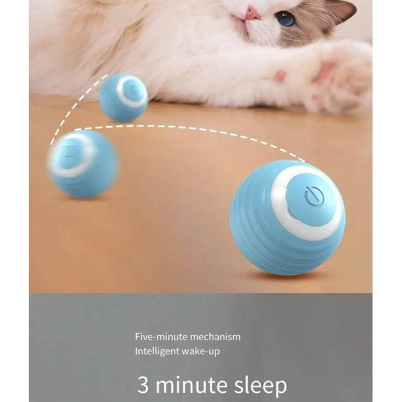 USB Rechargeable Automatic Rolling Smart Cat Ball