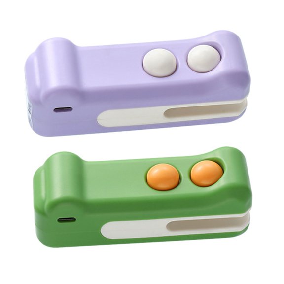 USB Rechargeable Bag Sealer & Cutter, Portable Leakproof Food Saver for Kitchen Travel, Compact Household Tool