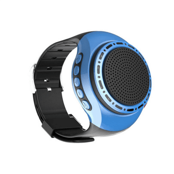 USB Rechargeable Bicycle Audio Portable Wrist Watch Speaker Cool Lighting Bluetooth-Compatible Sports Music FM Radio A