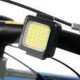 thumbnail image 1 of USB Rechargeable Bike Headlight & Taillight Set | 500 Lumens Bright COB Light | Waterproof Bicycle Front & Rear Light for Night Riding Safety | Includes 1 Light, 1 of 6
