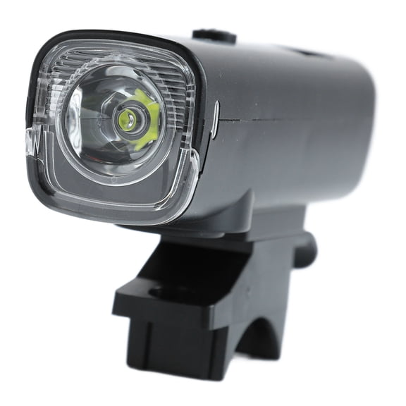 USB Rechargeable Bike Light Set with Loud Horn and Built-in 1500mAh Battery - High-Lumen Waterproof Front Bicycle Headlight Torch for Mountain and Road Cycling Night Riding Safety (4.3 in / 11 cm)
