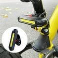 thumbnail image 1 of USB Rechargeable Bike Taillight COB LED Night Light Waterproof Clip-On Bicycle Safety Lamp with 3 Modes Red Flashing Cycling Equipment for Outdoor Adventures Backpacks Helmets, 1 of 6