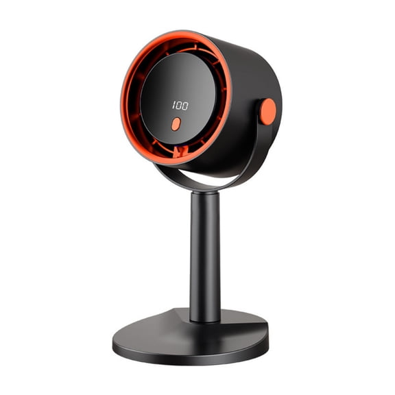 USB Rechargeable Bladeless Desk Fan, Portable Air Circulator, Purifier for Home, Office, Dorm, Safe for , Quiet Operation, Easy to Clean, Compact Design