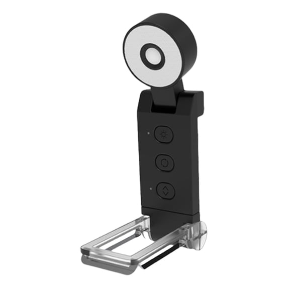 USB Rechargeable Book Light Portable Mini Bookmark Light Eye-Caring Book Clip Light Adjustable Brightness Reading Light
