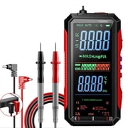USB Rechargeable Digital Multimeter,6000 Counts True RMS AC/ Voltage Tester,Large Color Screen & Backlight,Flashlight and Voice Broadcast,Non Contact Voltmeter Multi Meter for Automotive Home