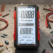 JAMCORAX USB Rechargeable Digital Multimeter with Large Screen,6000 Counts True RMS,Smart Digital Voltmeter for Automotive,Home and Industrial Use