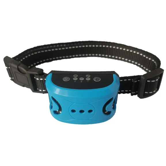 USB Rechargeable Dog Training Collars Auto Anti-Bark Device Safety Static Shock Nylon Collar Supply