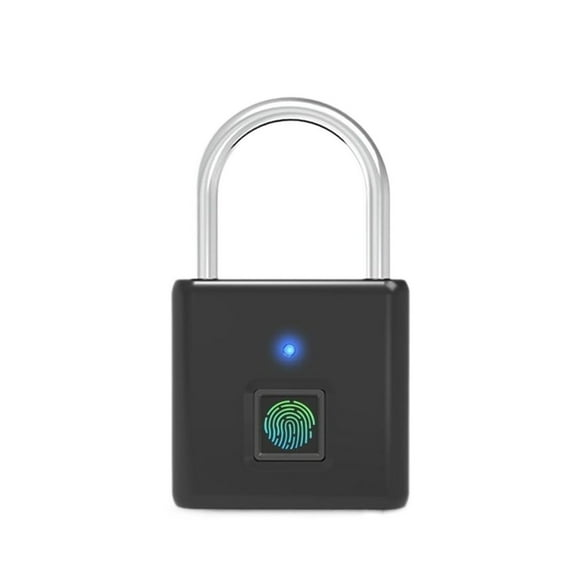 USB Rechargeable Door Smart Lock Fingerprint Padlock Quick Unlock Zinc alloy Metal High identify Security lock ,Security Locking
