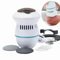 thumbnail image 1 of USB Rechargeable Electric Foot Grinder and Pedicure Tools Callus Eliminator for Dead Skin Removal 9*5cm White, 1 of 4