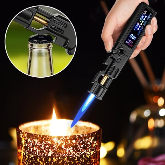 USB Rechargeable Electric Lighter, Windproof Flameless Lighter, Portable Ignition Tool, Durable Shockproof Metal, Reusable Safe Igniter for Camping BBQ Candle Lighting Outdoor Emergency Survival Use
