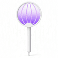 thumbnail image 1 of USB Rechargeable Electric Mosquito Swatter Racket, 43 x 18.5 cm 2-in-1 Violet Light Bug Zapper with Protective Mesh, Handheld or Standing Use for Home, Bedroom, Kitchen, Patio, 1 of 7