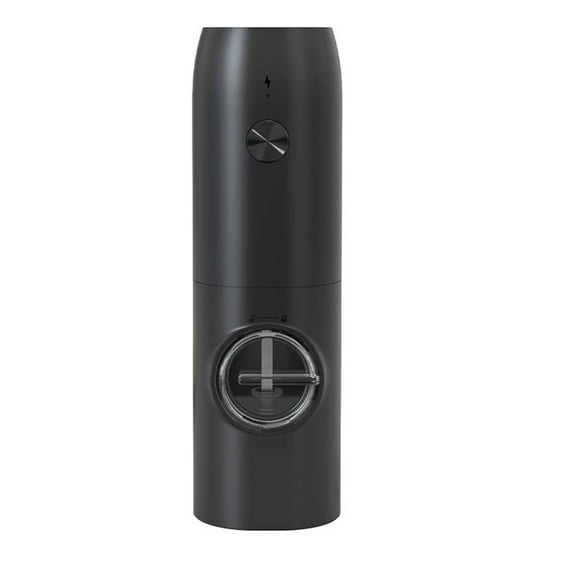 USB Rechargeable Electric Salt Pepper Grinder With Adjustable Roughness Freshly Ground Pepper Pepper Powder Grinder Kitchen Tool