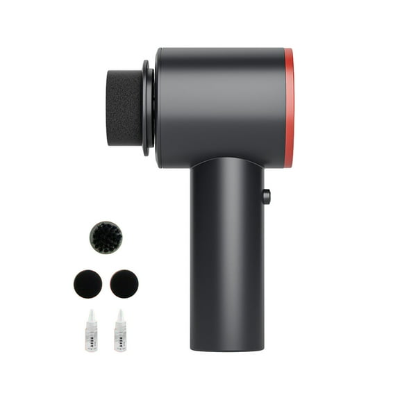 USB Rechargeable Electric Shoe Polisher Handheld Multifunctional Leather Shoe Cleaner and Polisher with 40ML Capacity for Shoes Belts Furniture Care