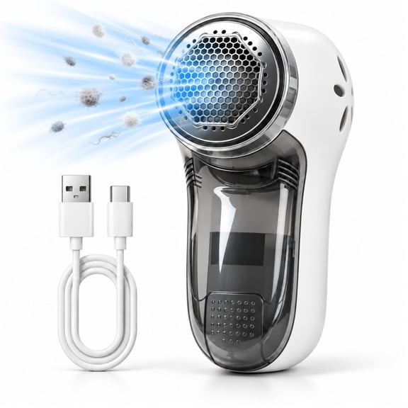 USB Rechargeable Fabric Shaver, Portable Lint Remover for Clothes
