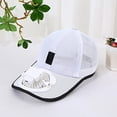 thumbnail image 1 of USB Rechargeable Fan Hat, Battery Operated Cooling Headwear, Adjustable Breeze, Outdoor Sports Cap, 1-Piece, 1 of 6