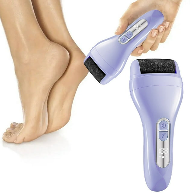 USB Rechargeable Foot Remover 10 Piece Set For Smooth And Soft Feet Dead Skin And Corns Foot