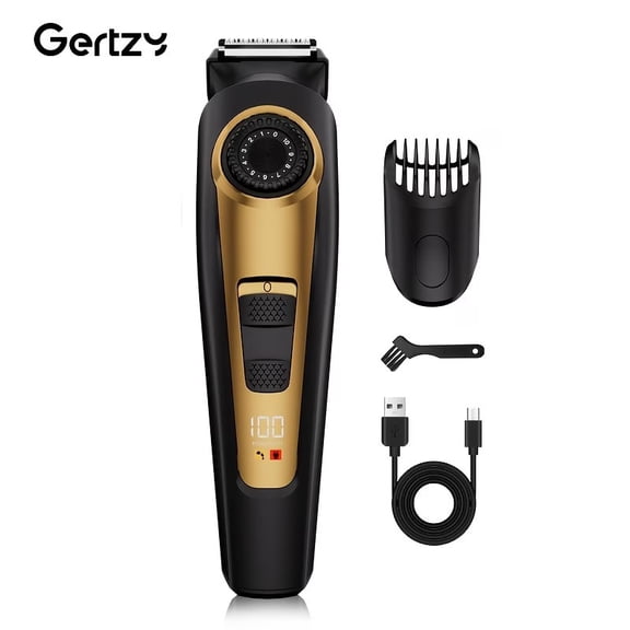 USB Rechargeable Hair Clipper for Men - Adjustable Grooming Tool for Home and Travel