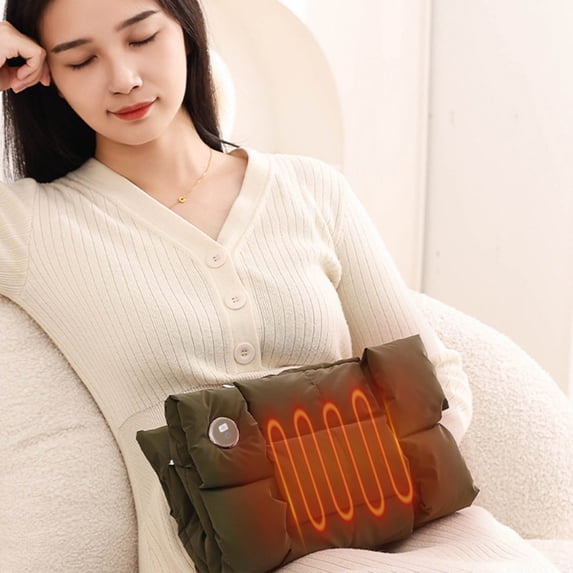 USB Rechargeable Hand Warmer, Graphene Heating Electric Hand Warmers with 3 Temperature Settings, Portable Cordless Warm Pouch for Outdoor & Indoor Use