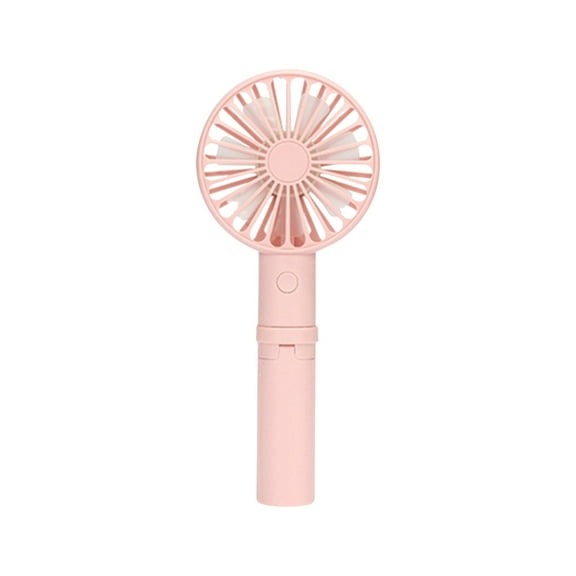 USB Rechargeable Handheld Fan – Triangular Stand, 3-Speed Adjustable Silent Portable Mini for Home Office Travel