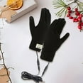 thumbnail image 1 of USB Rechargeable Heated Gloves - Touchscreen Compatible Acrylic Fiber Winter Gloves for Skiing, Cycling & Cold Weather Work, 1 of 6