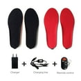 thumbnail image 1 of Xinhuaya Electric Heated Insoles With Remote Control, Rechargeable Heated Insoles, Adjustable Size, 3-speed Temperature Adjustment, Heated Foot Warmer For Men Women, 1 of 7