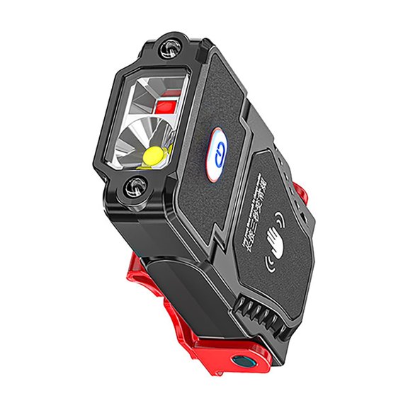 USB Rechargeable IP64 Waterproof LED Headlamp 1000LM, Adjustable Lighting Angle for Night Fishing and Mountain Climbing