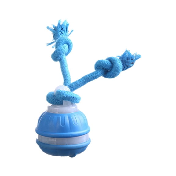 USB Rechargeable Interactive Smart Moving Dog Toy Ball 300mAh Automatic Sensing Chew Resistant Pet Play Ball