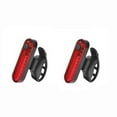 thumbnail image 1 of USB Rechargeable LED Bike Tail Lights, 2 PACK Bicycle Cycling Rear Light for Night Riding, Safety Bike Rear Light for Adults Men Women Road Mountain, 1 of 1