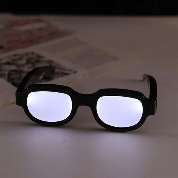 USB Rechargeable LED Light-Up Glasses for Parties, Cosplay, and Festivals