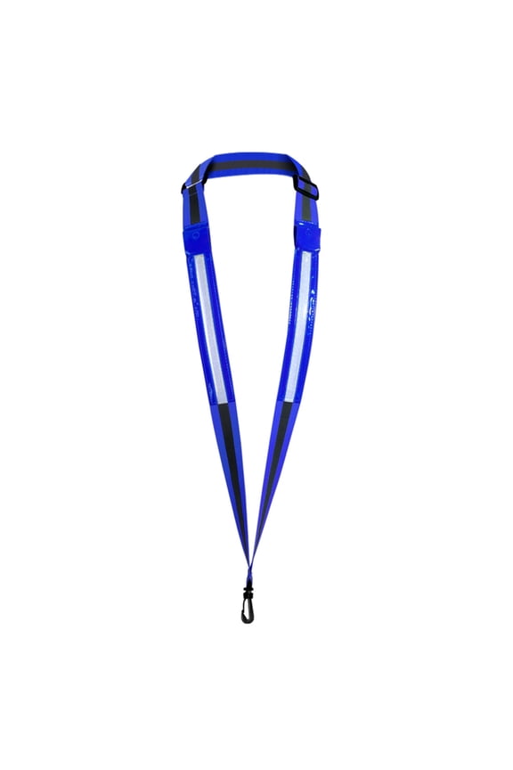 USB Rechargeable LED Reflective Belt 5 Light Color 3 Modes Reflective Sash for Night Running Walking Easy to Use