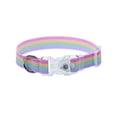 thumbnail image 1 of USB Rechargeable Light Up Pet Rainbow Collar - Rainproof LED with 9 Flashing Modes, Adjustable for Small to Large Dogs and Cat, 1 of 6