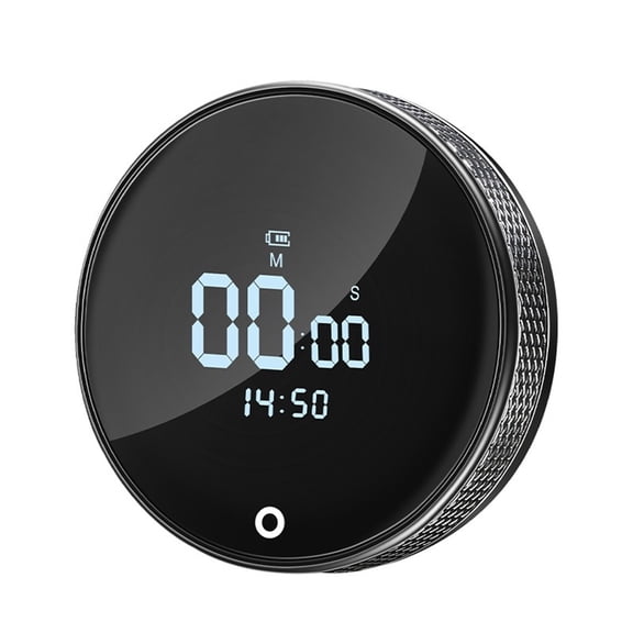 USB Rechargeable Magnetic Kitchen Timer for Cooking, Large Display Digital Countdown Countup Timer, for Baking Grilling Studying