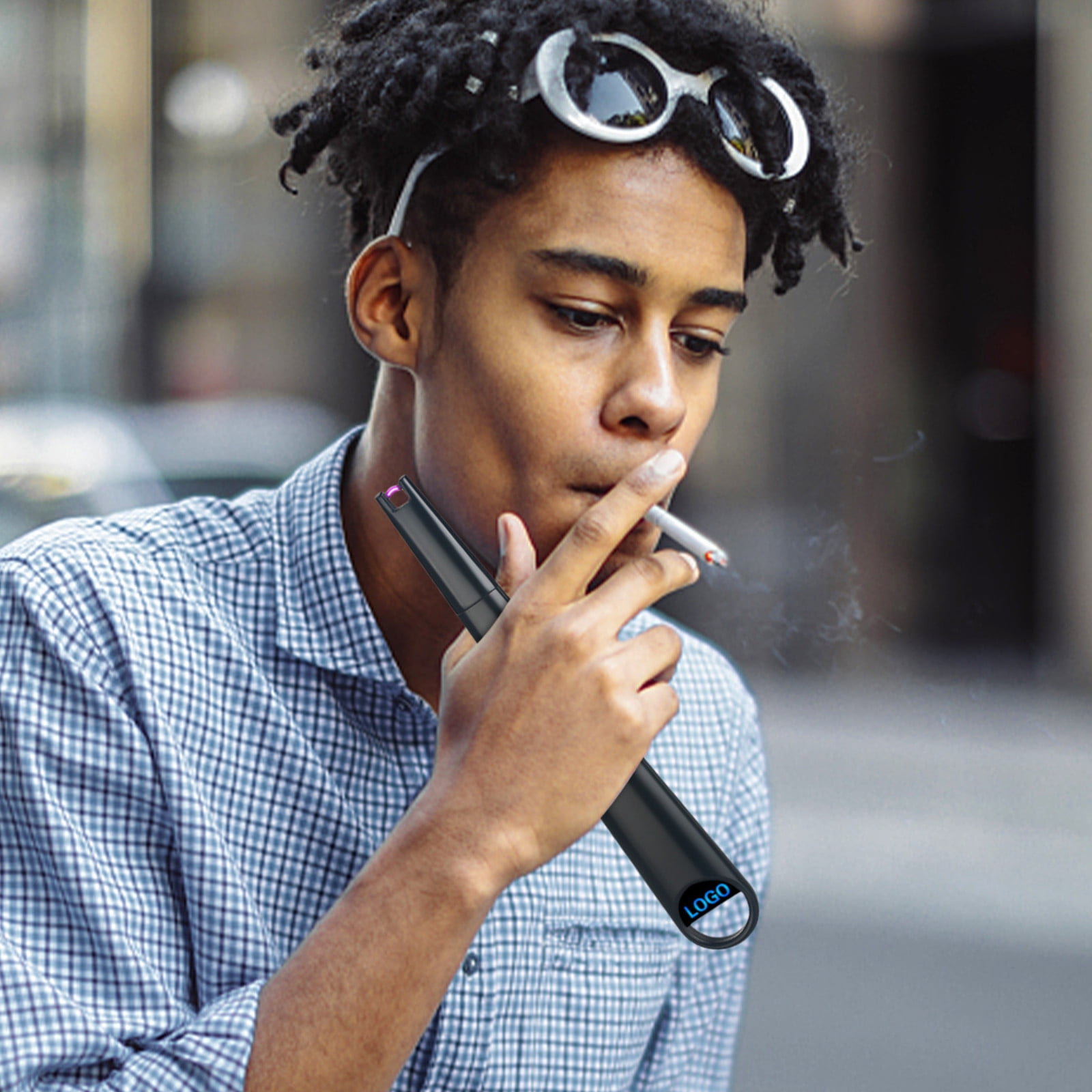 USB Rechargeable Metal Igniter Kitchen Igniter Without Fire Igniter