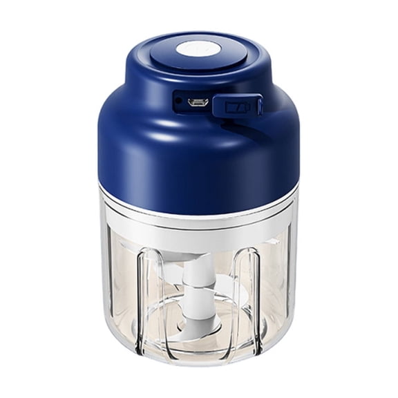USB Rechargeable Mini Food Chopper | 320ml Electric Vegetable & Garlic Grinder | Portable Meat & Spice Processor for Small Kitchen Tasks