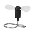thumbnail image 1 of USB Rechargeable Mini Portable Fan Handheld Travel Folding Fans for Home Office, USB Fan Clip Desk Personal Fan, Table Fans - Black, 1 of 4