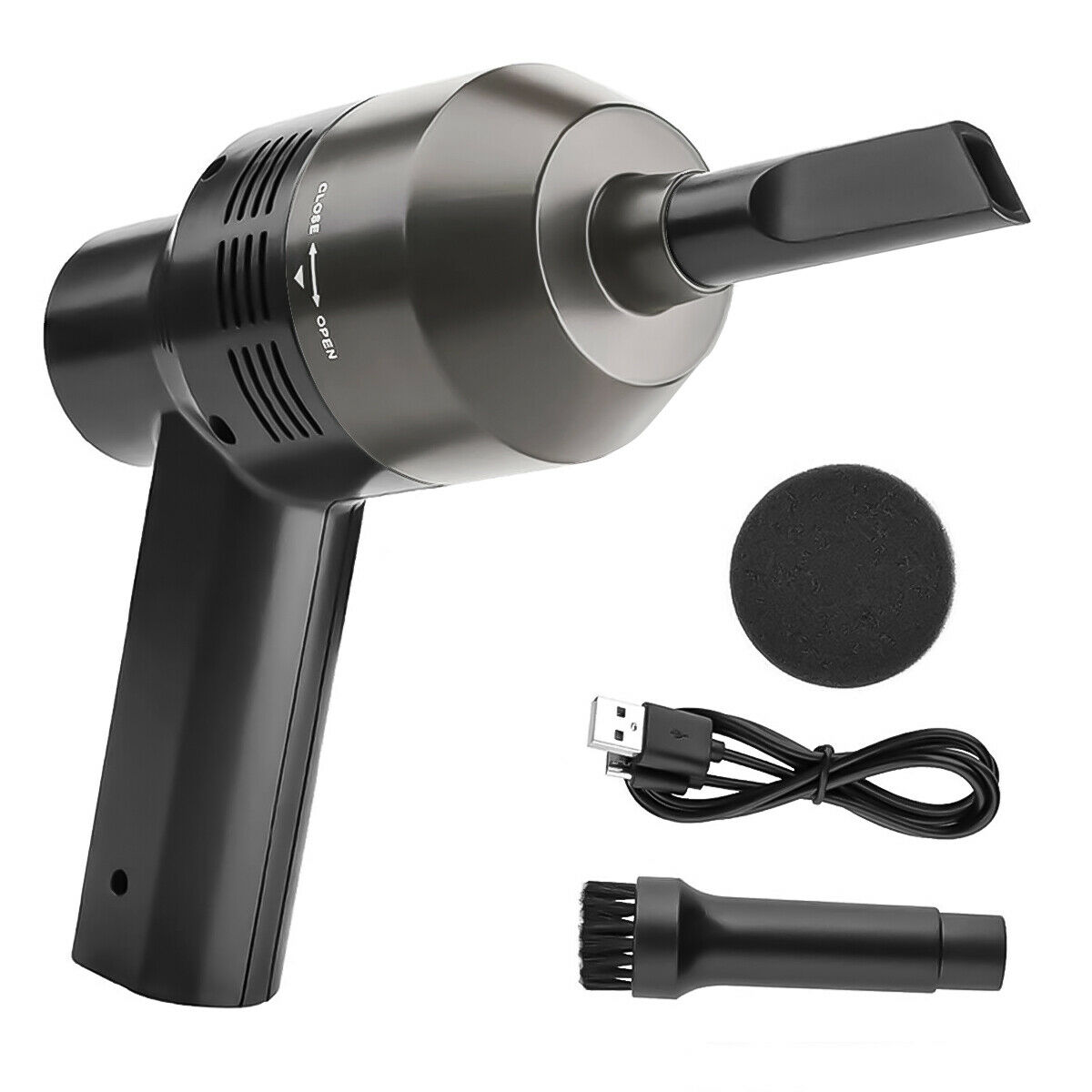 Usb Mini Computer Vacuum USB Rechargeable Mini Vacuum with Gel, for Keyboard, Car, PC & Pet Hair ...