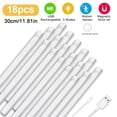 thumbnail image 1 of USB Rechargeable Motion Sensor Cabinet Lights, Dimmable LED, Auto On/Off, Magnetic - Kitchen, Wardrobe, Hallway Lighting, 1 of 19
