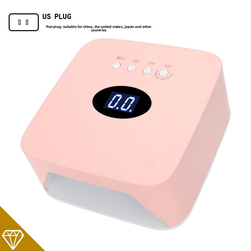 USB Rechargeable Nail Lamp - Smart Sensor LED/UV Gel Dryer, Cordless Portable Manicure Light with Fast Curing, Home & Travel Nail Art Kit
