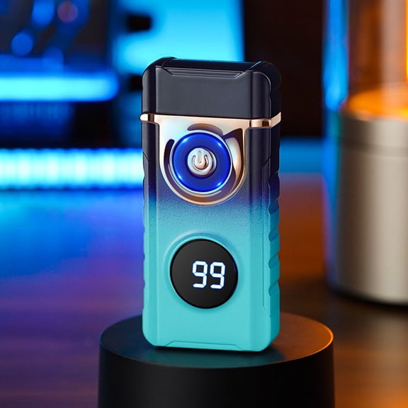 USB Rechargeable Outdoor Lighter, Flameless Plasma Windproof Design, for Camping and Survival