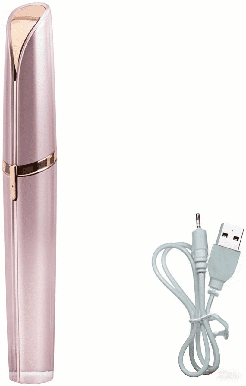 Face Razor Pen USB Rechargeable Portable Electric Eyebrow Trimmer Pen for Women ...