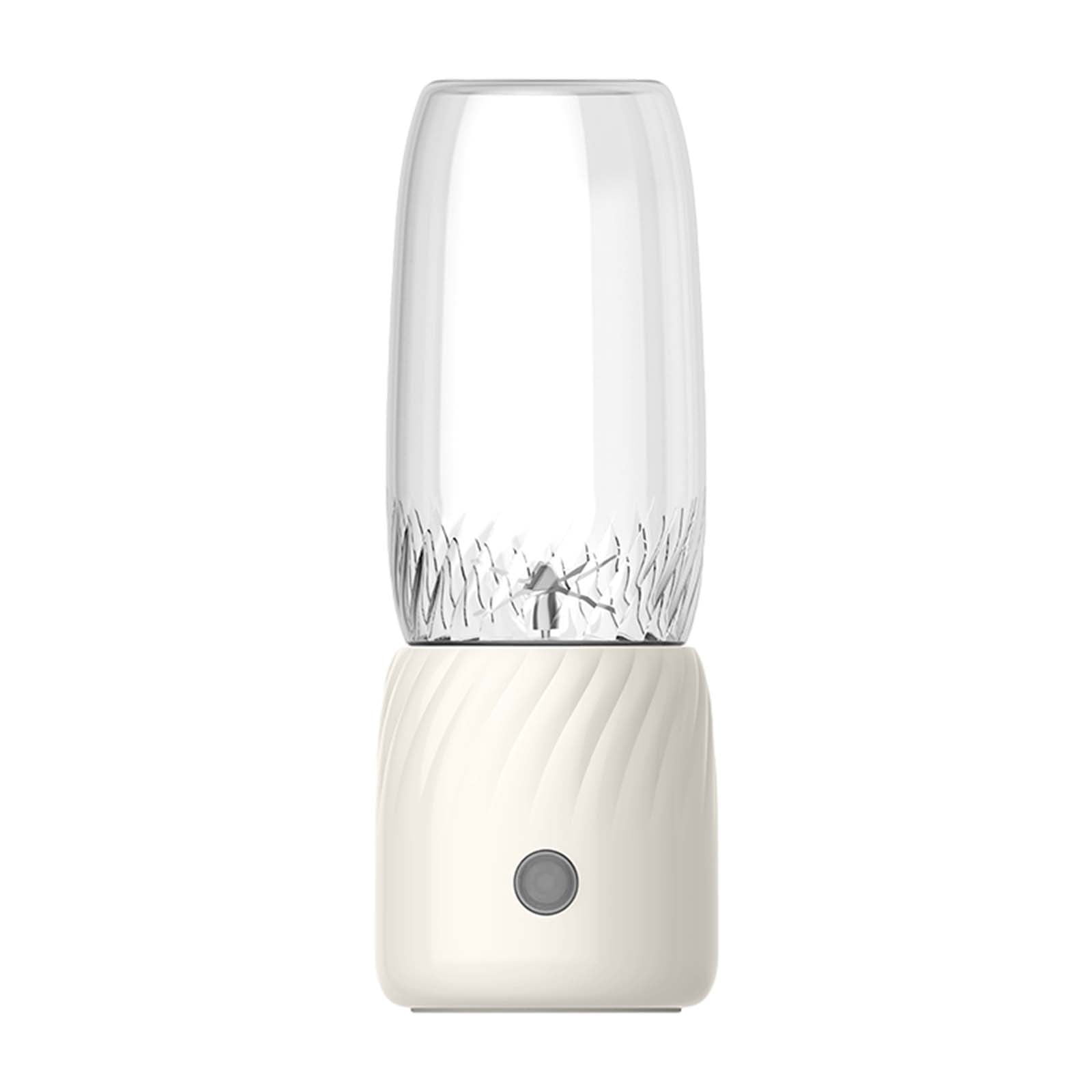 USB Rechargeable Portable Juicer Mini Blender For Smoothies And Fruit Juice 350ml White 1 Count