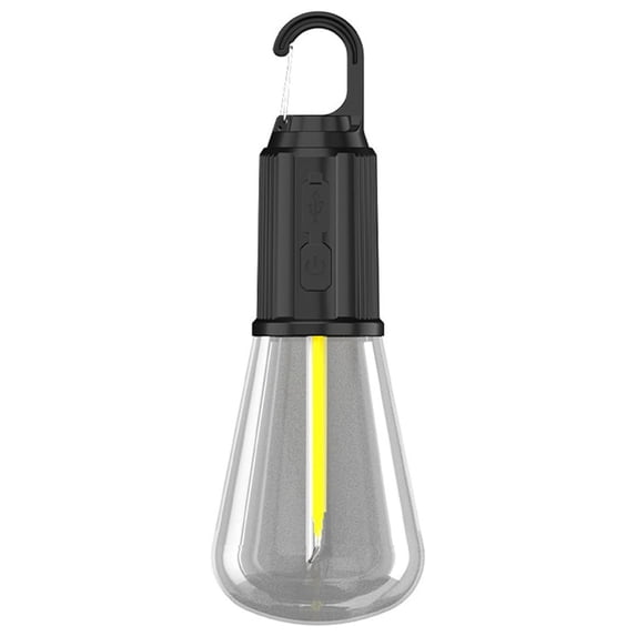 USB Rechargeable Portable LED Bulb Lamp, Camping Tent Atmosphere Light, Outdoor Household Lighting for Stall Patio
