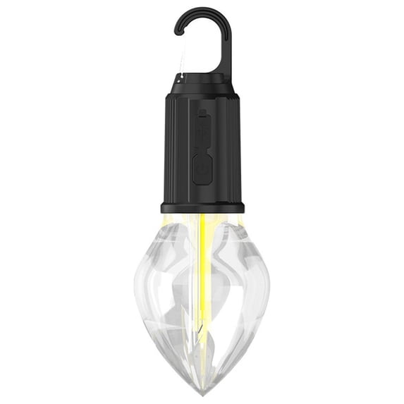 USB Rechargeable Portable LED Bulb Lamp, Camping Tent Atmosphere Light, Outdoor Household Lighting for Stall Patio