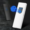 thumbnail image 1 of USB Rechargeable Touch Induction Lighter - Heating Wire Creative Personalized Electric Lighter for Daily Use, 2.99*0.98*0.35in/7.6*2.5*0.9cm, White, 1 of 7